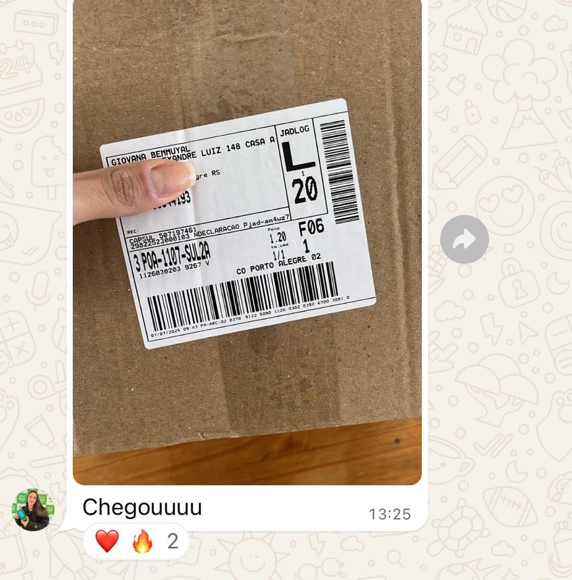 Avaliação Cliente 8